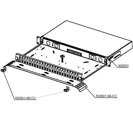 Opti Slide fiber termination