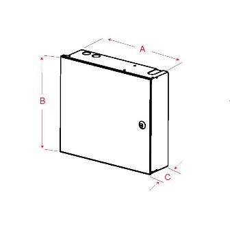 Mount Fiber Termination Patch/Splice Box