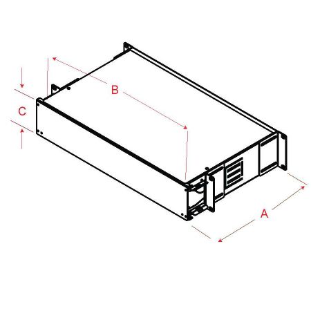 SwingSystem 2RU Fiber Termination Patch/Splice Panel