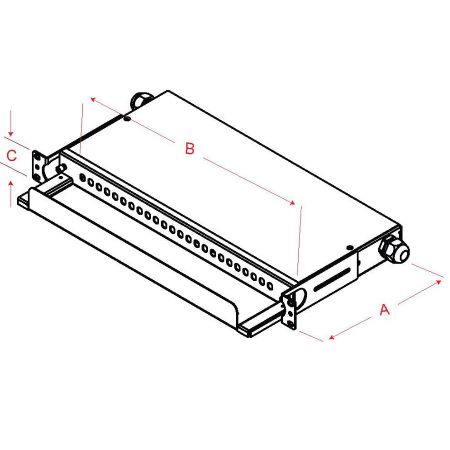 RailSystem with Cable Manager 1RU